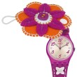 Swatch - Pink Flowers