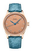 Tourby Watches - Art Deco Austomatic Salmon Dial 37 Rose